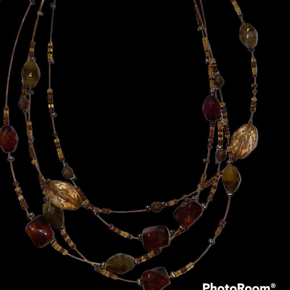 Brown necklace